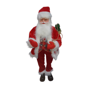 Διακοσμητικός Άγιος Βασίλης με μουσική & κίνηση - 2016-34 - 100cm - 715262