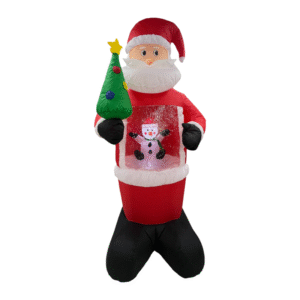 Φουσκωτός διακοσμητικός Άγιος Βασίλης - Q12301-40 - 2.4m - 715293