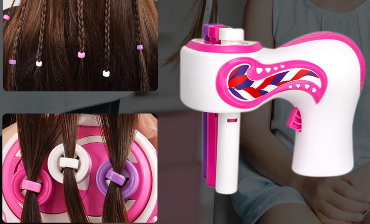 Σετ για πλεξουδάκια μαλλιών με σχέδια - 892-1DIY - 730218 - Image 3