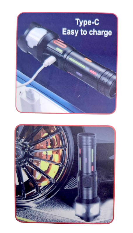 Επαναφορτιζόμενος φακός LED - Dual - 2405TG - 418387 - Image 3