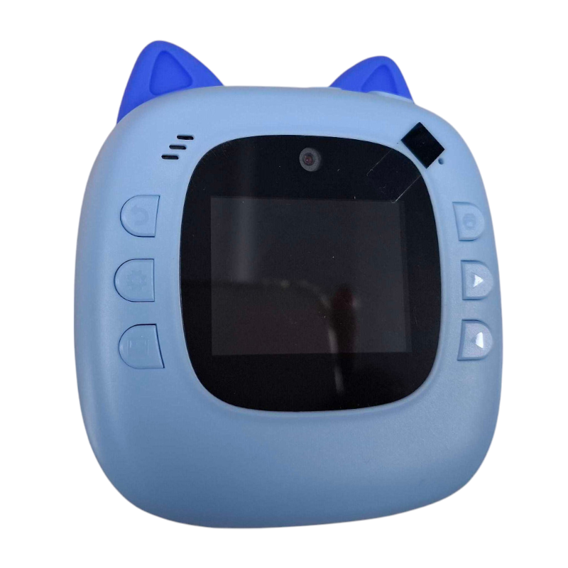 Παιδική Instant φωτογραφική μηχανή με εκτυπωτή - D6 - 811801 - Blue - Image 3