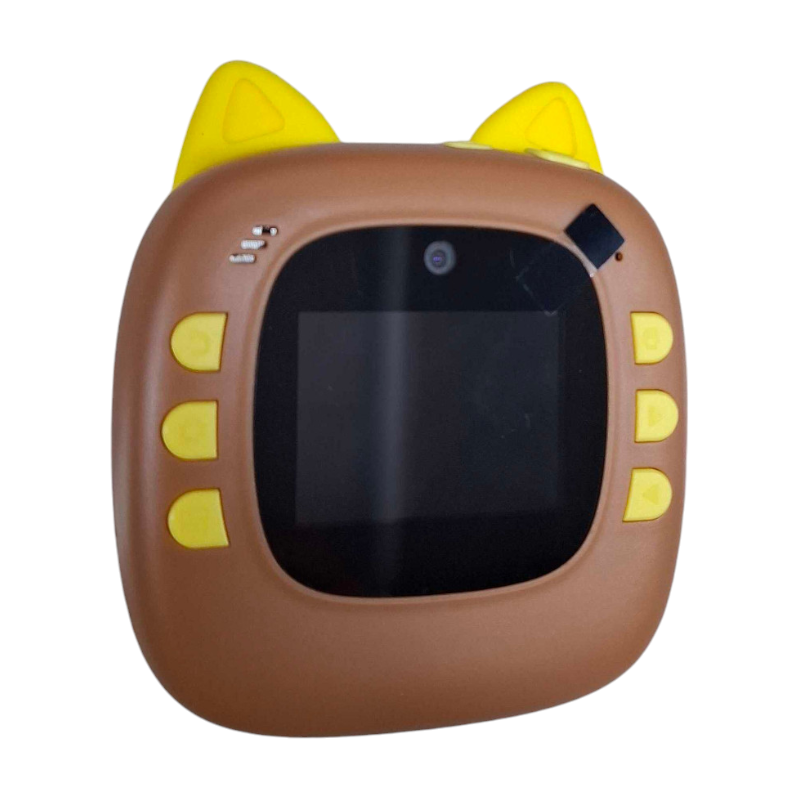 Παιδική Instant φωτογραφική μηχανή με εκτυπωτή - D6 - 811801 - Brown - Image 3