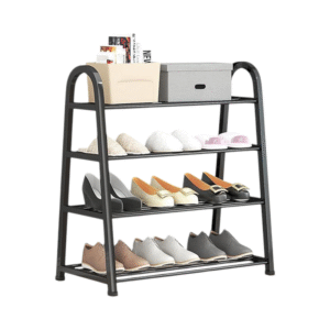 Ραφιέρα παπουτσιών 4 επιπέδων - YH8810-4 - 55x63x28cm - 522435 - Black