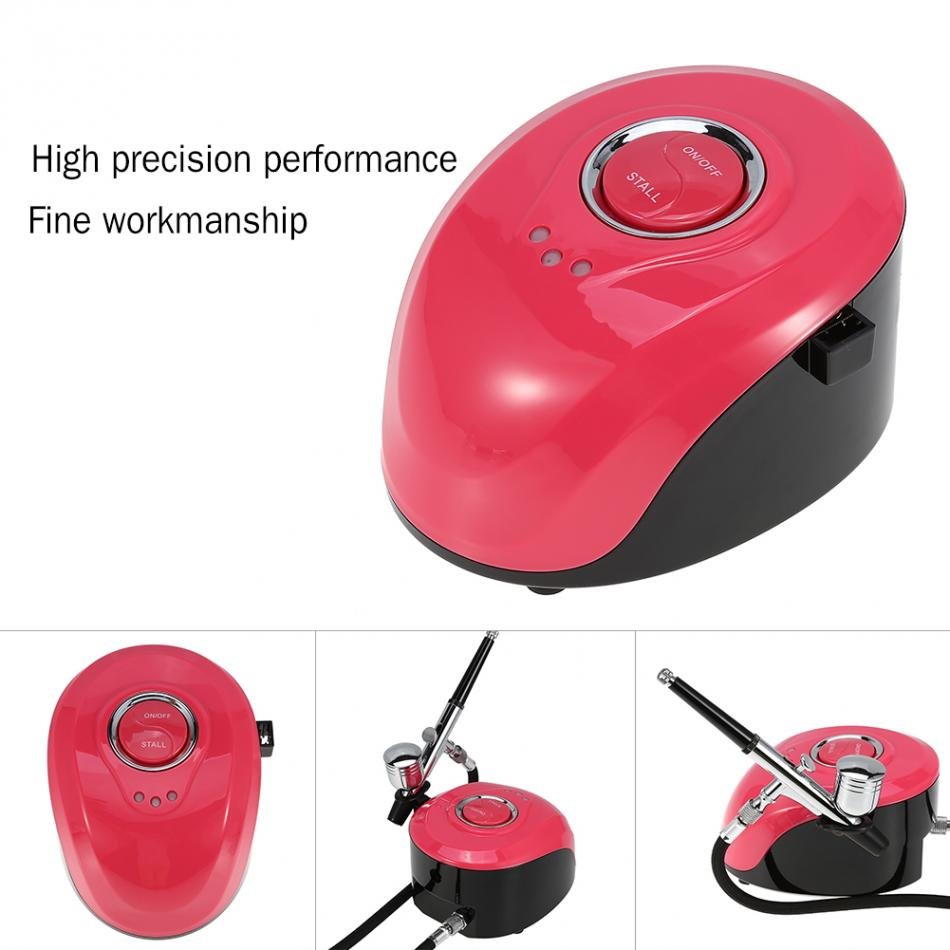 Αερογράφος με συμπιεστή ψεκασμού - Mini Air Paint Compressor - ASG002 - 100018 - Image 3