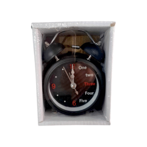 Επιτραπέζιο ρολόι - Ξυπνητήρι - 3301-12 - 301127 - Black