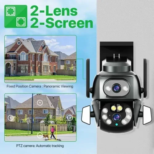 Κάμερα ασφαλείας IP - Dual - Security Camera - CM-Q821 - 300129 - Image 4