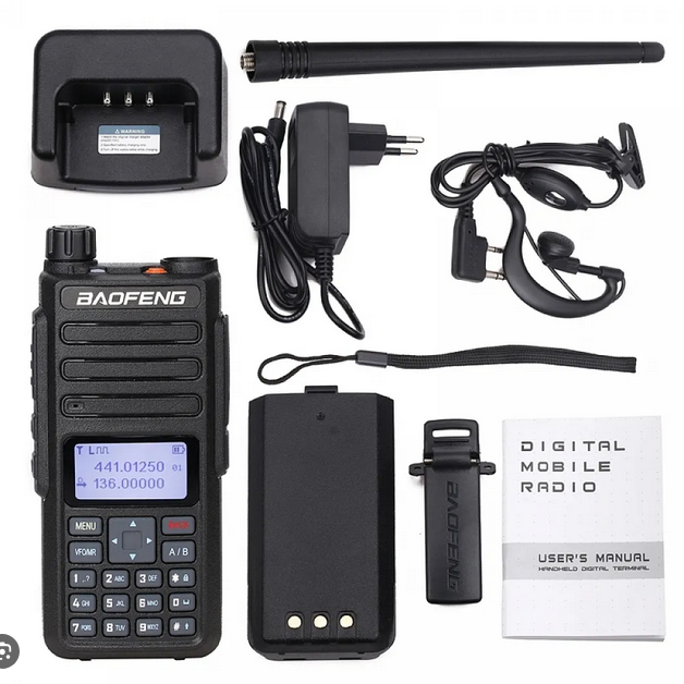 Φορητός πομποδέκτης - UHF/VHF - DMR1801 - Baofeng - 018016 - Image 3