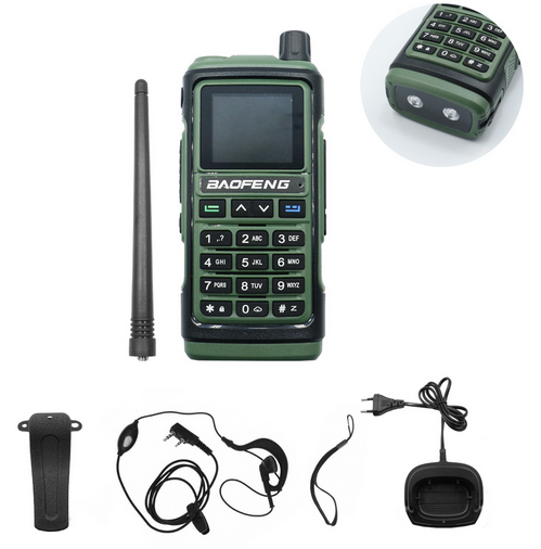 Φορητός πομποδέκτης - UV17 - Baofeng - 920170 - Green - Image 3