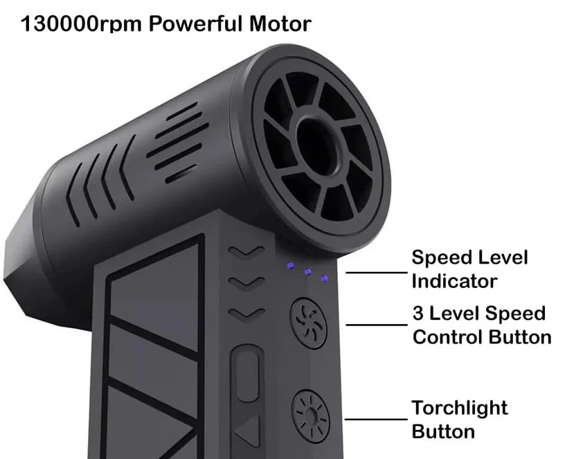 Ασύρματος φυσητήρας χειρός - Jet Blower - 812099 - Image 4