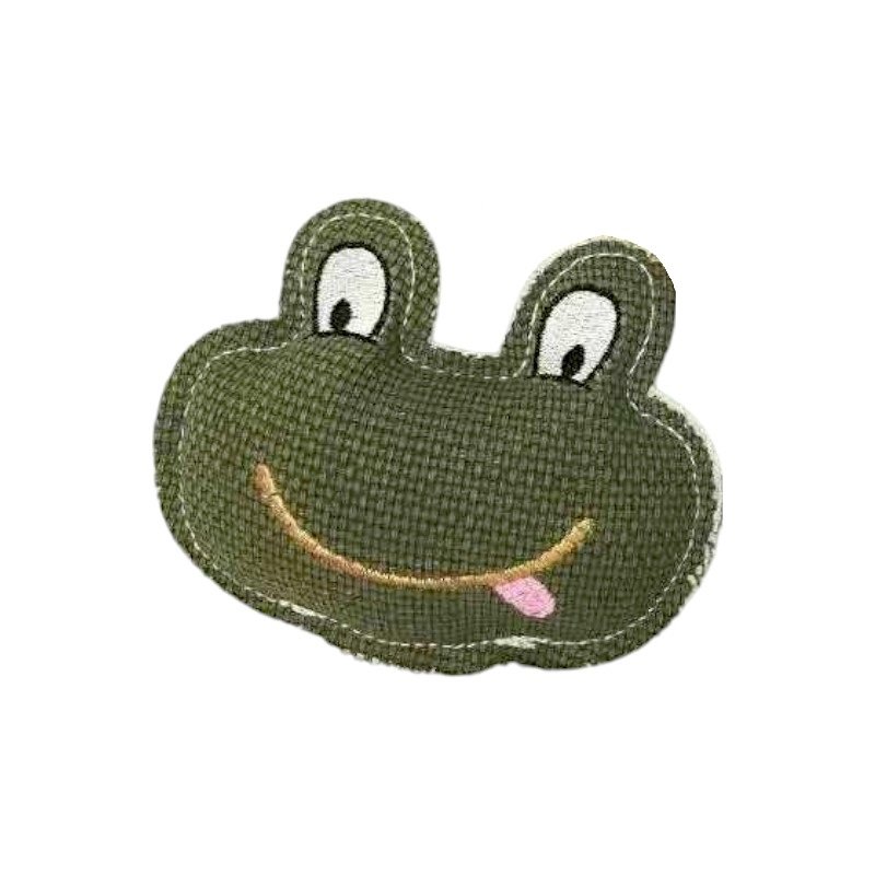 Υφασμάτινο παιχνίδι σκύλου βατραχάκι σε διάφορα χρώματα