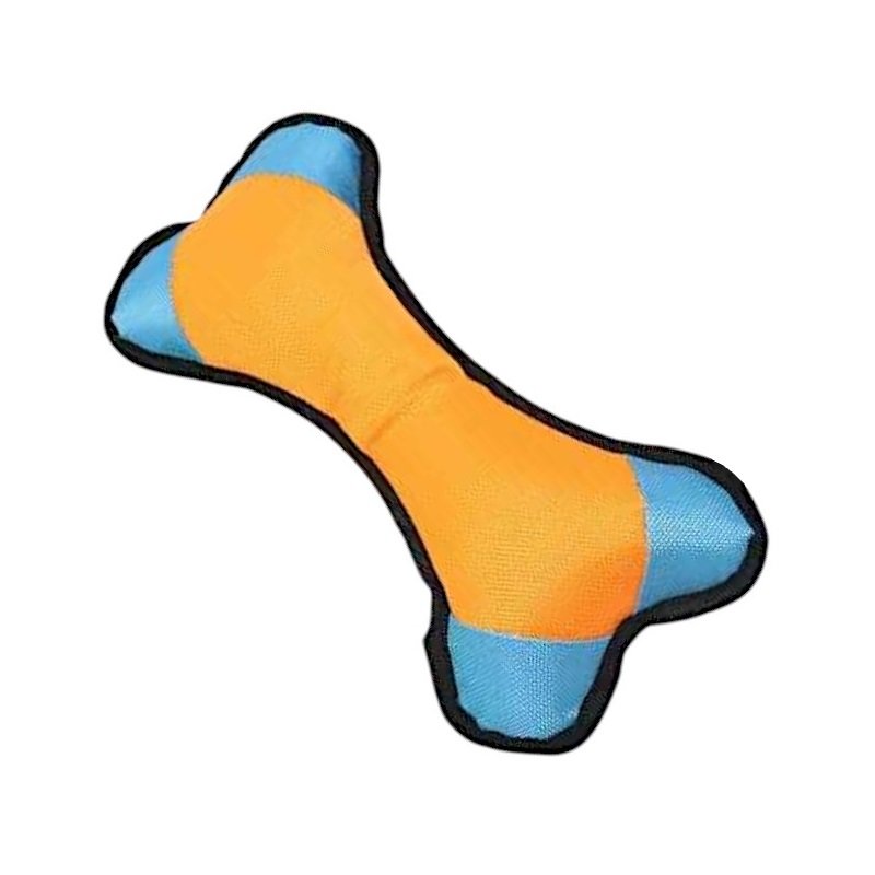 Υφασμάτινο παιχνίδι σκύλου κόκκαλο σε διάφορα χρώματα