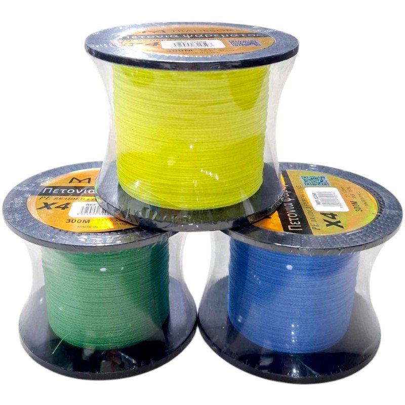 Πετονιά ψαρέματος - Νήμα χρωματιστό - 300m - 0.4mm - 32059 - Image 3
