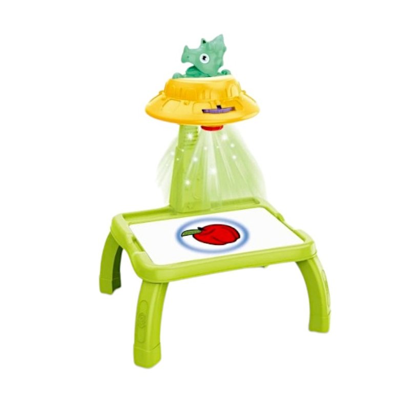 Προτζέκτορας ζωγραφικής Δεινόσαυρος ΖF-1004H/G με κάρτες και μαρκαδόρους.