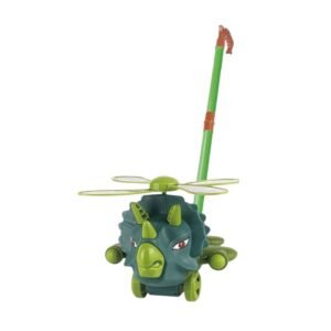 Συρόμενο παιχνίδι Δεινόσαυρος - 198-27 - 117272 - Green