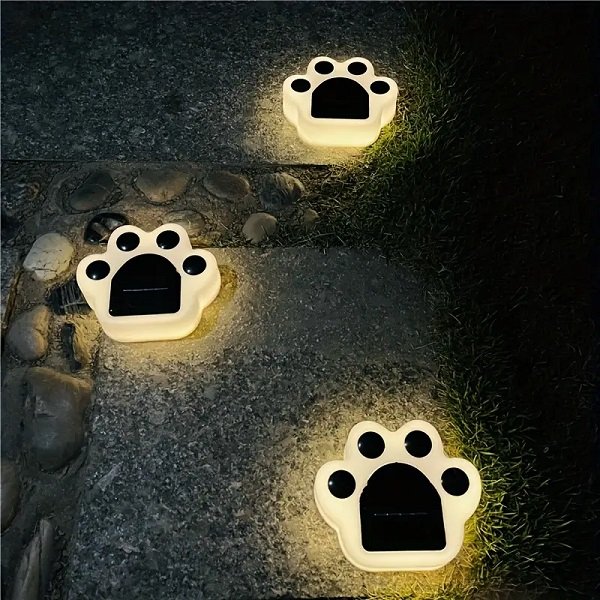 Ηλιακό φωτιστικό κήπου LED - Πατούσα - 4pcs - 942010 - Image 5