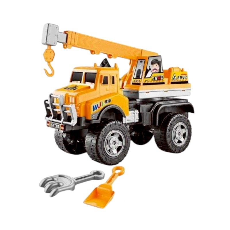 Παιδικό όχημα Γερανός με σετ παραλίας - 827 - 117126