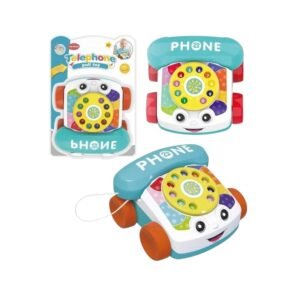 Βρεφικό τηλέφωνο με ροδάκια και ήχους - 6616 - 215518