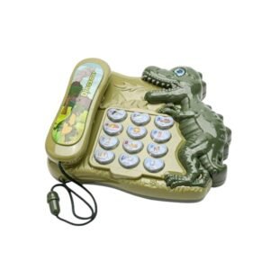 Βρεφικό εκπαιδευτικό τηλέφωνο με ήχους - Dinosaur - 518 - 215517
