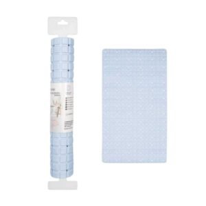 Αντιολισθητικό πατάκι μπάνιου - M0842 - 36x66cm - Light Blue - 21086