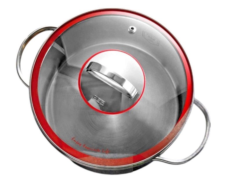 Κατσαρόλα ανοξείδωτη με καπάκι - 3.6L - CS003-B20 - DSP - 561604 - Image 3