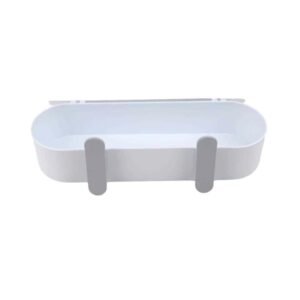 Επιτοίχιο ράφι μπάνιου με βεντούζες - 03466