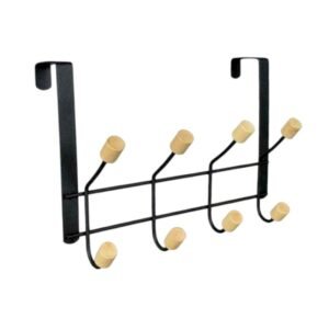 Μεταλλική κρεμάστρα πόρτας 4 θέσεων - 57885