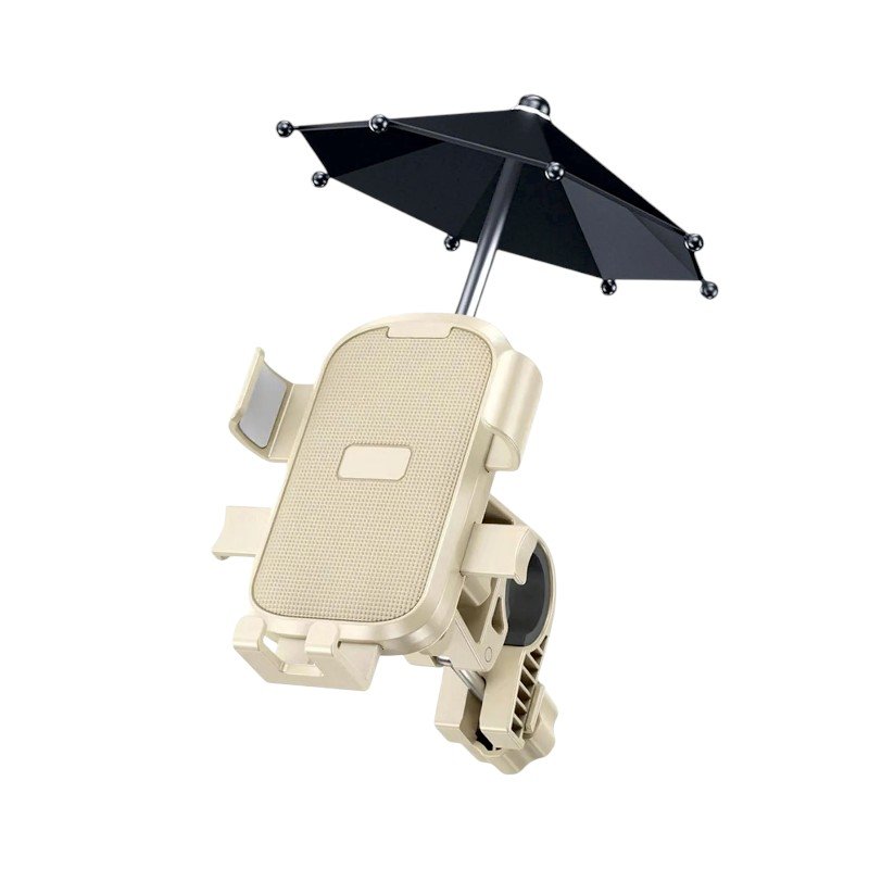 Βάση στήριξης smartphone ποδηλάτου/μοτοσυκλέτας YC-D2S σε μπεζ χρώμα