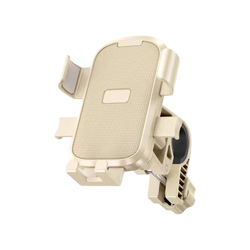 Βάση στήριξης smartphone YC-D2 για ποδήλατα και μοτοσυκλέτες σε μπεζ χρώμα.