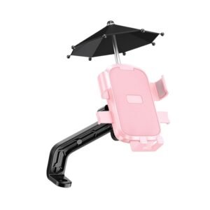 Βάση στήριξης smartphone με σκίαστρο YC-M2S σε ροζ χρώμα