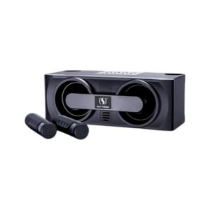 Ασύρματο ηχείο Bluetooth με 2 μικρόφωνα Karaoke - YS-205 - 887226 - Black