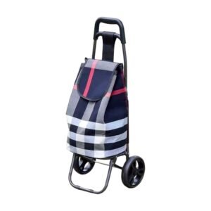 Υφασμάτινο καρότσι λαϊκής - ZZ 304-7B - 981287 - Blue/White