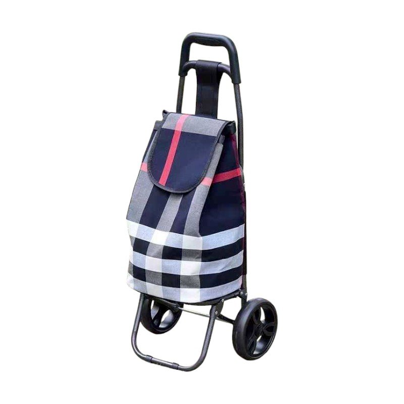 Υφασμάτινο καρότσι λαϊκής - ZZ 304-7B - 981287 - Blue/White