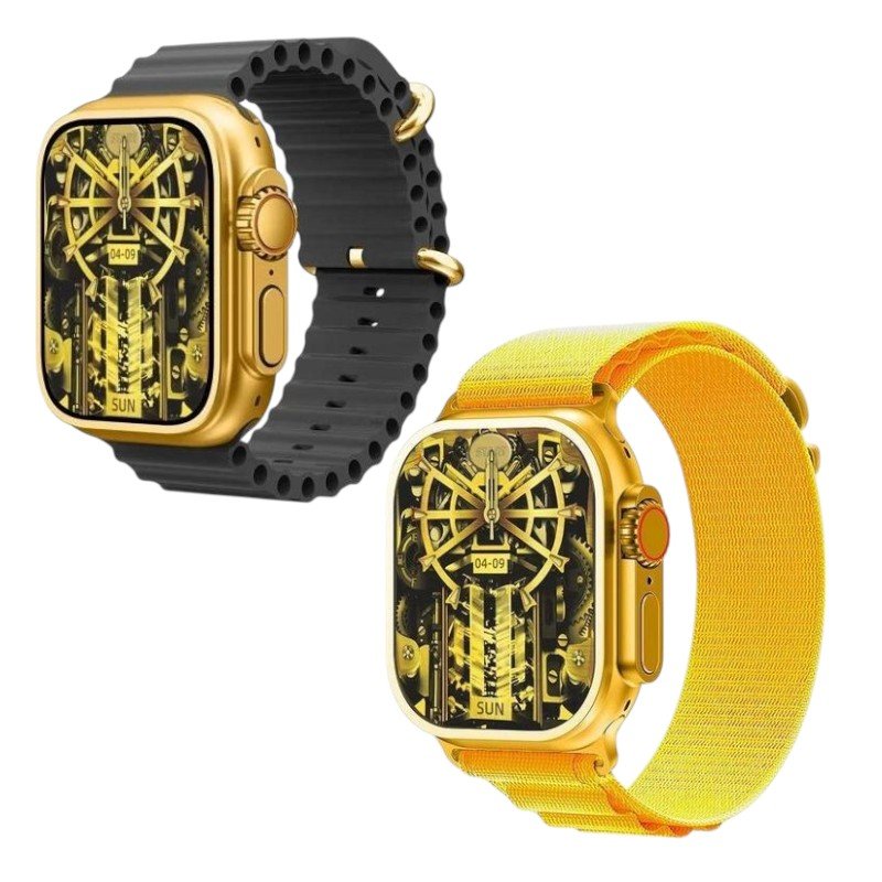 Σετ Smartwatch με 3 λουράκια - G9 Ultra Pro - 879969 - Image 3