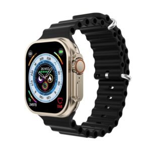 Σετ Smartwatch με 4 λουράκια - LG81 Ultra - 065110 - Black