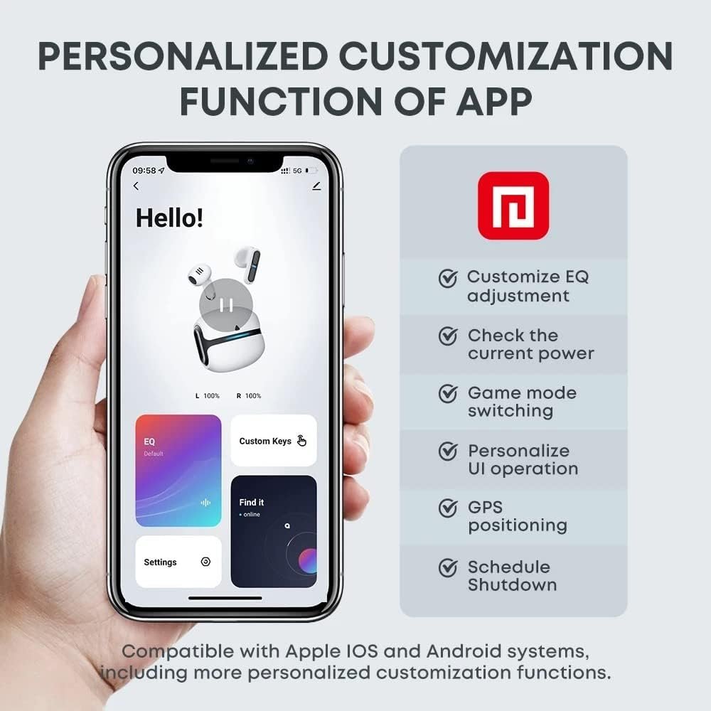 Ασύρματα ακουστικά Bluetooth με θήκη φόρτισης - TG-11 - 721289 - Grey - Image 3