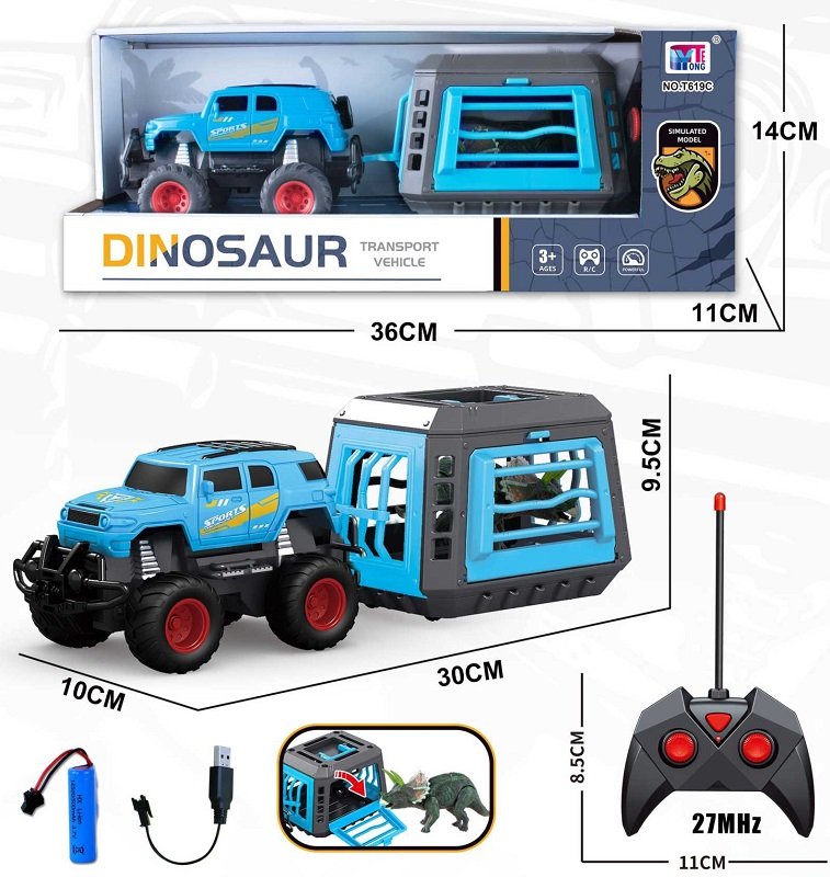 Τηλεκατευθυνόμενο αυτοκίνητο Κλουβί - T-619C - 215685 - Image 3