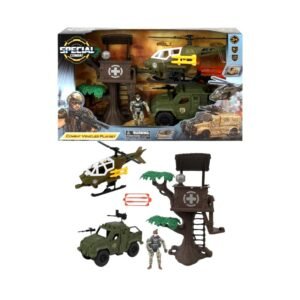 Σετ πολεμική βάση με οχήματα & αξεσουάρ - H3109-18 - 215454