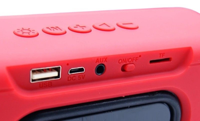 Ασύρματο ηχείο Bluetooth - KMS-123 - 886106 - Red - Image 3