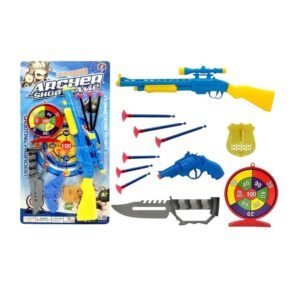 Παιδικό όπλο στόχου με αξεσουάρ - 138-4 - 215193