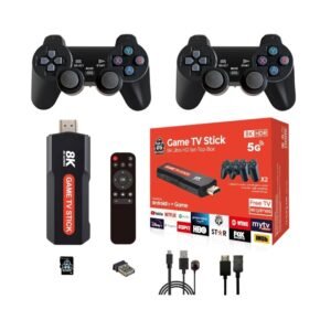 Φορητή κονσόλα παιχνιδιών Stick & TV Box με 2 χειριστήρια - Q9 MAX - 812341