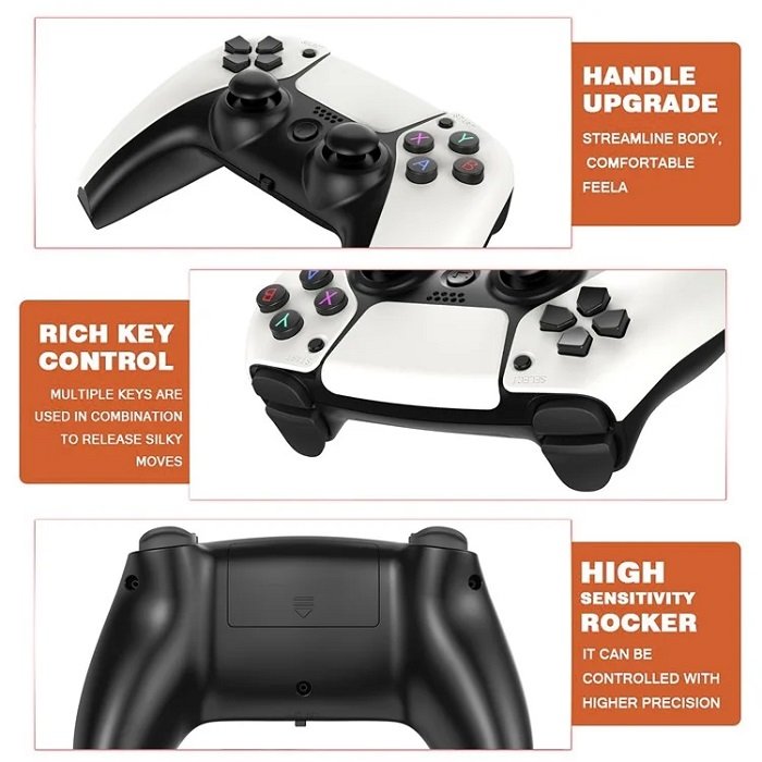 Κονσόλα παιχνιδιών με 2 χειριστήρια - Q10 128G - 812327 - Image 4