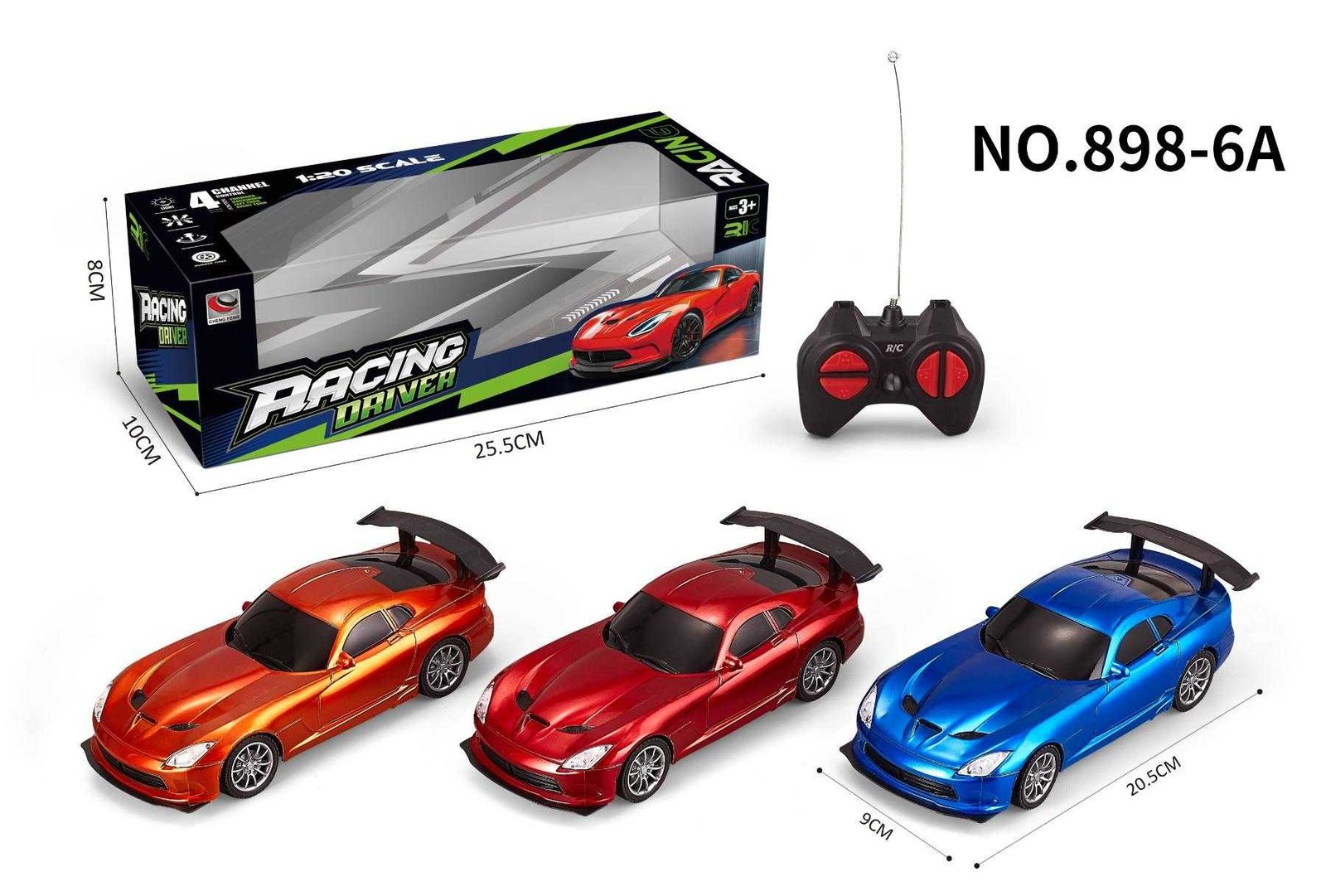 Τηλεκατευθυνόμενο αυτοκίνητο - 898-6A - 215422 - Image 3