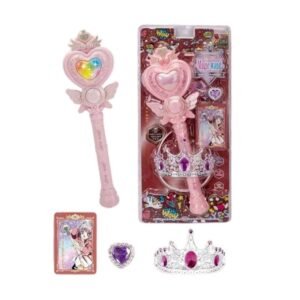 Σετ μαγικό ραβδί LED με αξεσουάρ ομορφιάς - 608-A124 - 215186