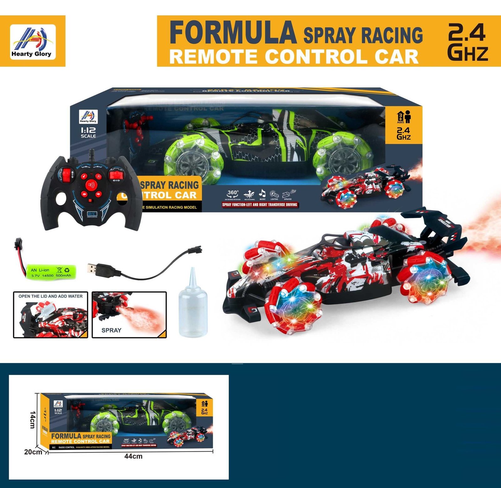 Τηλεκατευθυνόμενο αυτοκίνητο Formula - 338-67 - 215543 - Image 3