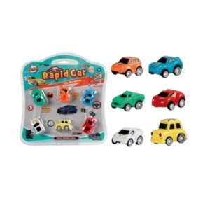 Σετ mini αυτοκινητάκια - 6pcs - 265-13C - 215278