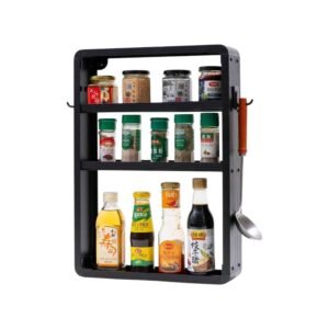 Ραφιέρα οργάνωσης κουζίνας διώροφη - 6823 - 718585