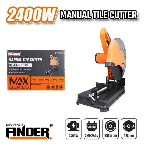 Δισκοπρίονο μετάλλου - 355mm - 2400W - Finder - 198453 - Image 3