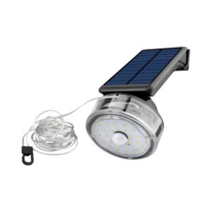 Ηλιακός προβολέας LED με γιρλάντα φωτισμού RGB & αισθητήρα κίνησης - FA-2333 - 302333