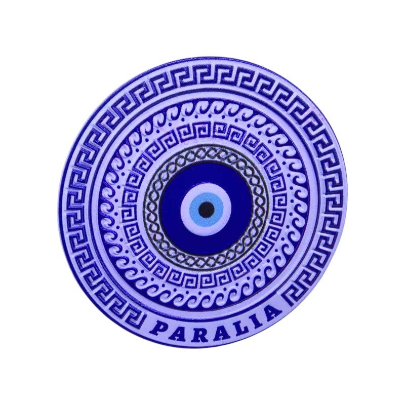 Σετ 12 πολυεστερικών τουριστικών μαγνητακιών από την Paralia