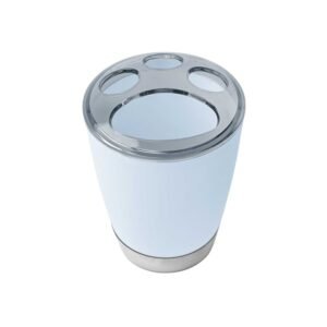 Θήκες οδοντόβουρτσας πλαστικές σε σετ 5Χ - Light Blue - 21692